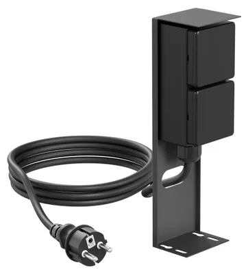 Productafbeelding van Tuinstroomzuil, kabel van 2 m, IP44, 2-voudig