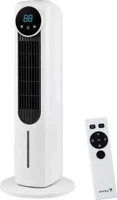 Image de Ventilateur de colonne Ventilateur de sol à eau Ionisation Oscillation Télécommande à écran tactile