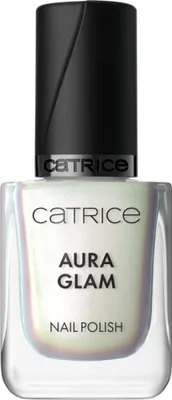 Image de CATRICE Aura Glam Nail Polish 010, Blanc, Glacier Glow, Ochana, Coloration, Flacon, Pinceau, Femmes