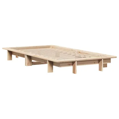 Produktbild von Massivholzbett ohne Matratze 75x190 cm Kiefernholz
