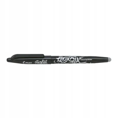 Image de PILOT FRIXION Tintenroller 0,35mm schwarz radierbar Kappe