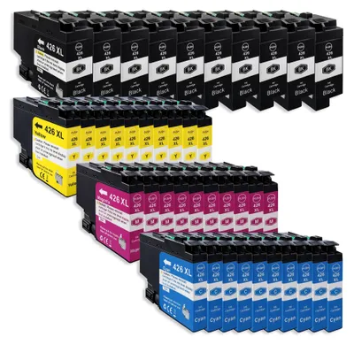 Produktbild von 40er Pack Druckerpatronen 426 426XL kompatibel mit MFC-J4540 J4540DW