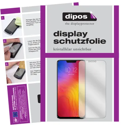 Produktbild von 6x Schutzfolie für Lenovo Z5 klar Displayschutzfolie Folie Display Schutz dipos