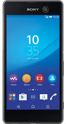 Produktbild von Sony Xperia M5 Smartphone 5,0 Zoll 16 GB Android schwarz "gut"