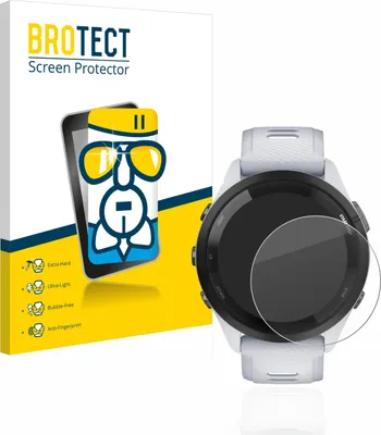 Produktbild von BROTECT Schutzglas für Garmin Forerunner 265 (46 mm) Schutzfolie Panzer Folie Glas Display Schutz klar