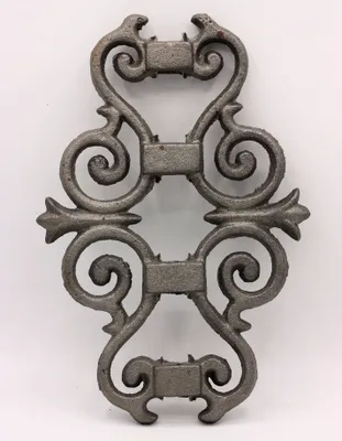 Produktbild von UHRIG Wundervoller Gartensticker, stilvolles Ornament aus Gusseisen für z.B.  Zaun, Geländer uvm.