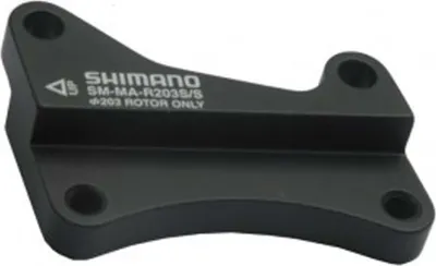 Produktbild von SHIMANO Scheibenbremsadapter Hinten IS IS 203 mm Scheibenbremsadapter - für 2...