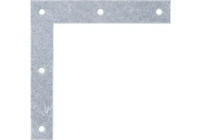 Immagine prodotto di Gustav Alberts staffa per mobili 100x100x15mm in acciaio grezzo zincato giallo - 337056