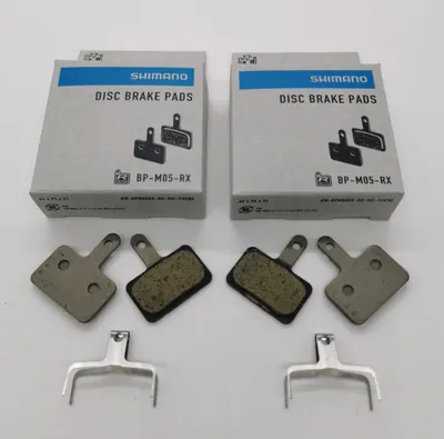 Produktbild von Shimano Resin BP-M05-RX 2 Paar Scheiben Bremsbeläge Disc Pads BR-M515 BR-C601