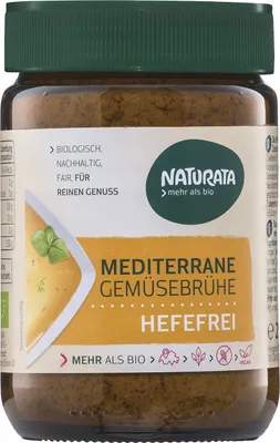 Produktbild von Gemüsebrühe - Mediterran hefefrei 200g