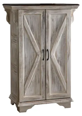 Immagine prodotto di MASSIVMOEBEL24 | CASTLE-ANTIK #267 Armadio in legno di acacia / mango - cerato 90x45x135