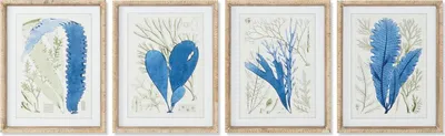Produktbild von Bild Home ESPRIT Mittelmeer 35 x 2,5 x 45 cm (4 Stück)
