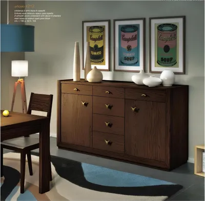 Immagine prodotto di Cassettiera armadio credenza lusso cassettiera armadio scaffale mobili in legno Italia