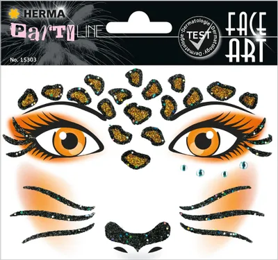 Immagine prodotto di HERMA Face Art Sticker Leopard