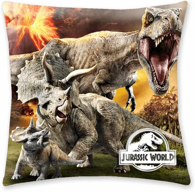 Produktbild von Jurassic World - Dinosaurier Kissen, 40x40 cm