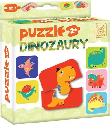Produktbild von KANGUR Puzzle Dinosaurier 2+ 41480