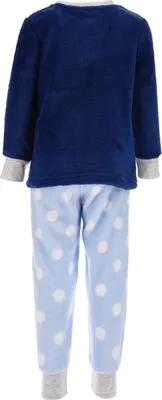 Produktbild von Frozen - Die Eiskönigin Elsa und Anna Mädchen Kinder Schlafanzug Kinder Pyjama , Farbe:Blau, Größe:98