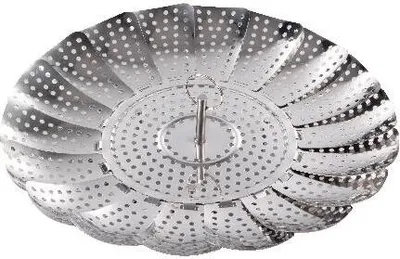Produktbild von faltbarer Dampfgarer 28cm aus Edelstahl