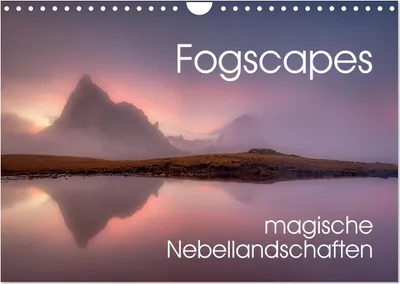 Produktbild von Fogscapes - magische Nebellandschaften (Wandkalender 2027 DIN A4 quer), CALVENDO Monatskalender