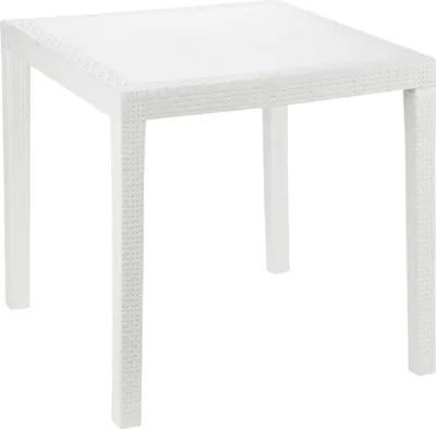 Produktbild von Outdoor Tisch - Weiß 79x79x72h cm