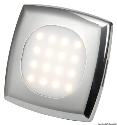 Immagine prodotto di Luce da incasso LED quadrata, 1 pezzo