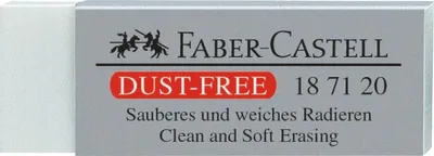 Produktbild von Radiergummi Dust Free 62x22x12mm für Bleistifte Packung mit 20 Stück