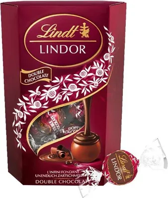 Obrázok produktu pre LINDOR pralinky mliečna a horká čokoláda 200g