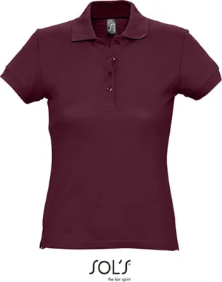 Immagine prodotto di SOLs 11338 | Polo da donna Passion - Colore: Borgogna - Taglia: M