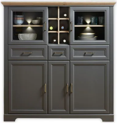 Produktbild von Innostyle Jasmin Highboard mit LED-Beleuchtung