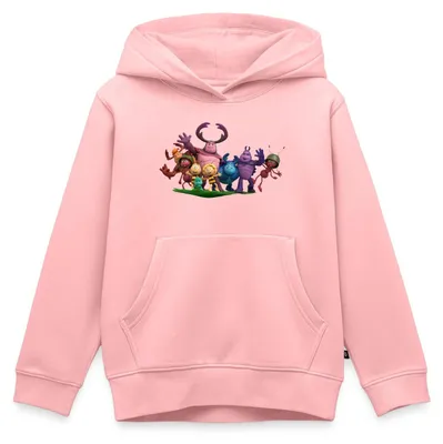 Produktbild von Spreadshirt Die Biene Maja 3 Maja und Freunde Kinder Premium Hoodie, 98/104 (2 Jahre), Rosa