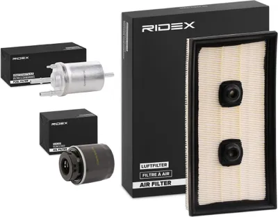 Produktbild von RIDEX Filterset Inspektionspaket Filtersatz für VW Golf V Schrägheck (1K1)