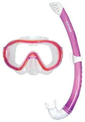 Produktbild von Abysstar Funny Junior-schnorchelset Lila  Kinder Lila One Size