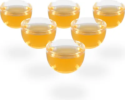Produktbild von Melina Teetassen / Teecups / Glascups, 6 Glastassen je 120ml, classic glänzend