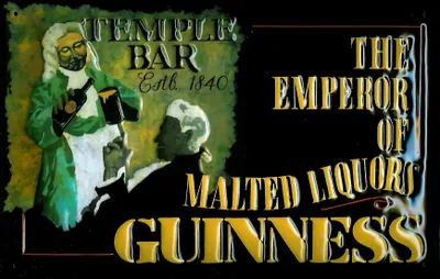 Produktbild von Blechschild Guinness Liquor Temple Bar Schild retro Kneipenschild