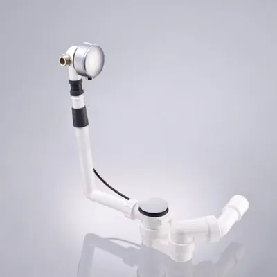 Imagen del producto de Conjunto de desagüe, rebosadero y válvula de llenado para bañeras Sturotec, con sistema excéntrico, para bañeras especiales