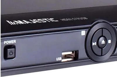 Immagine prodotto di New Majestic HDMI579 Lettore DVD Nero con Uscita HDMI e Ingresso USB Multiformato