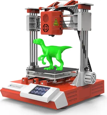 Produktbild von EasyThreed K6 3D-Drucker für Kinder, 100x100x100mm Druckgröße, 10m PLA-Filament + TF-Karte, Abnehmbare Plattform, 2,4″ Touchscreen, ohne beheiztes Bet
