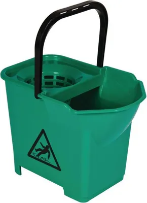 Image de Seau à serpillière Jantex vert 14 L