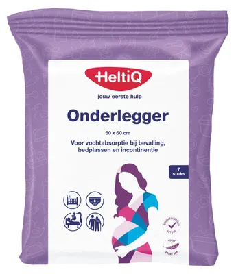 Produktbild von HeltiQ Unterlage – 60 x 60 cm – 7er-Pack