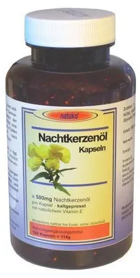 Produktbild von Nachtkerzenöl Kapseln 500 mg 180 St