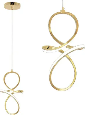 Image de Lampe Suspendue Toolight Lhj091-1Cp Gold