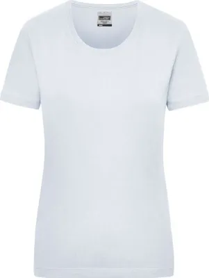 Produktbild von James & Nicholson Damen-T-Shirt, Gr. 2XL, weiß
