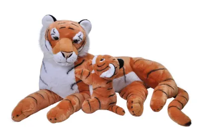 Produktbild von Wild Republic - Kuscheltier - Mom & Baby Jumbo - Tiger