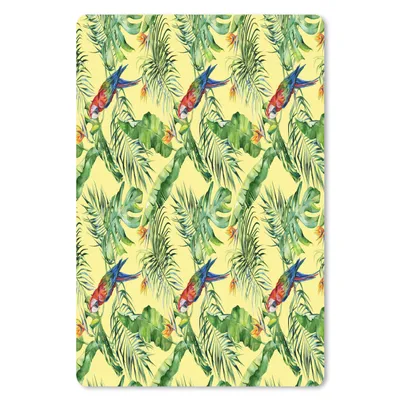 Produktbild von MuchoWow® Mauspad Mousepad Blumen - Paradiesvogelpflanze - Vogel 18x27 cm - Mousepads - Maus Mat - Pad - Mausunterlage