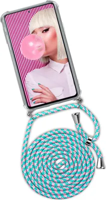 Produktbild von TWIST-Case + TWIST-Cord für Samsung Galaxy S20 FE / FE 5G, Farbe:Bubblegum (Silber)