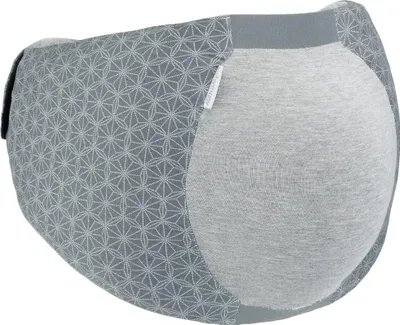 Produktbild von Babymoov Dream Belt Schwangerschaftsgürtel - Ergonomischer, Anatomischer und Elastischer Gürtel für Komfortablen Schlaf in allen Schwangerschaftsphasen, Größe L/XL, Grau