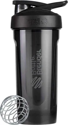 Produktbild von Protein-Shaker 28oz Schwarz für Workout