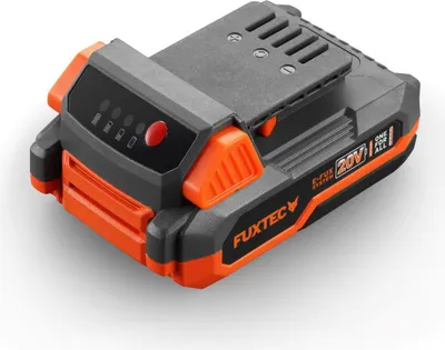 Produktbild von FUXTEC 20V 2Ah Lithium-Ionen Akku, 0,5kg, Ladezeit 60min, für das FUXTEC 20V System