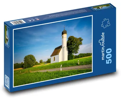 Obrázok produktu pre Puzzle 500 Romantický kostol v Bavorsku - martinpuzzle