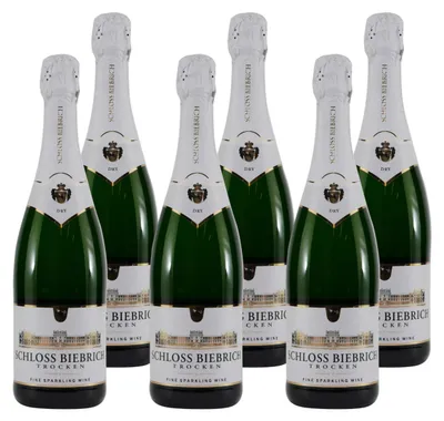 Produktbild von Schloss Biebrich Sekt -trocken- (6 x 0,75L)